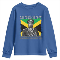 Marcus Garvey Liberation Quote Youth Sweatshirt Liberate The Minds Of Men
