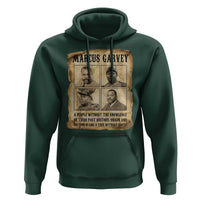 Vintage Marcus Garvey Quote Hoodie A People Without Knowledge Of Their Past
