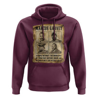 Vintage Marcus Garvey Quote Hoodie A People Without Knowledge Of Their Past