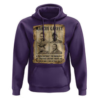 Vintage Marcus Garvey Quote Hoodie A People Without Knowledge Of Their Past