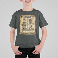 Vintage Marcus Garvey Quote T Shirt For Kid A People Without Knowledge Of Their Past