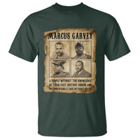 Vintage Marcus Garvey Quote T Shirt A People Without Knowledge Of Their Past