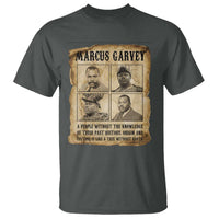 Vintage Marcus Garvey Quote T Shirt A People Without Knowledge Of Their Past