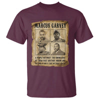Vintage Marcus Garvey Quote T Shirt A People Without Knowledge Of Their Past