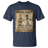 Vintage Marcus Garvey Quote T Shirt A People Without Knowledge Of Their Past