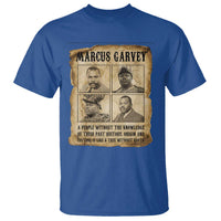 Vintage Marcus Garvey Quote T Shirt A People Without Knowledge Of Their Past