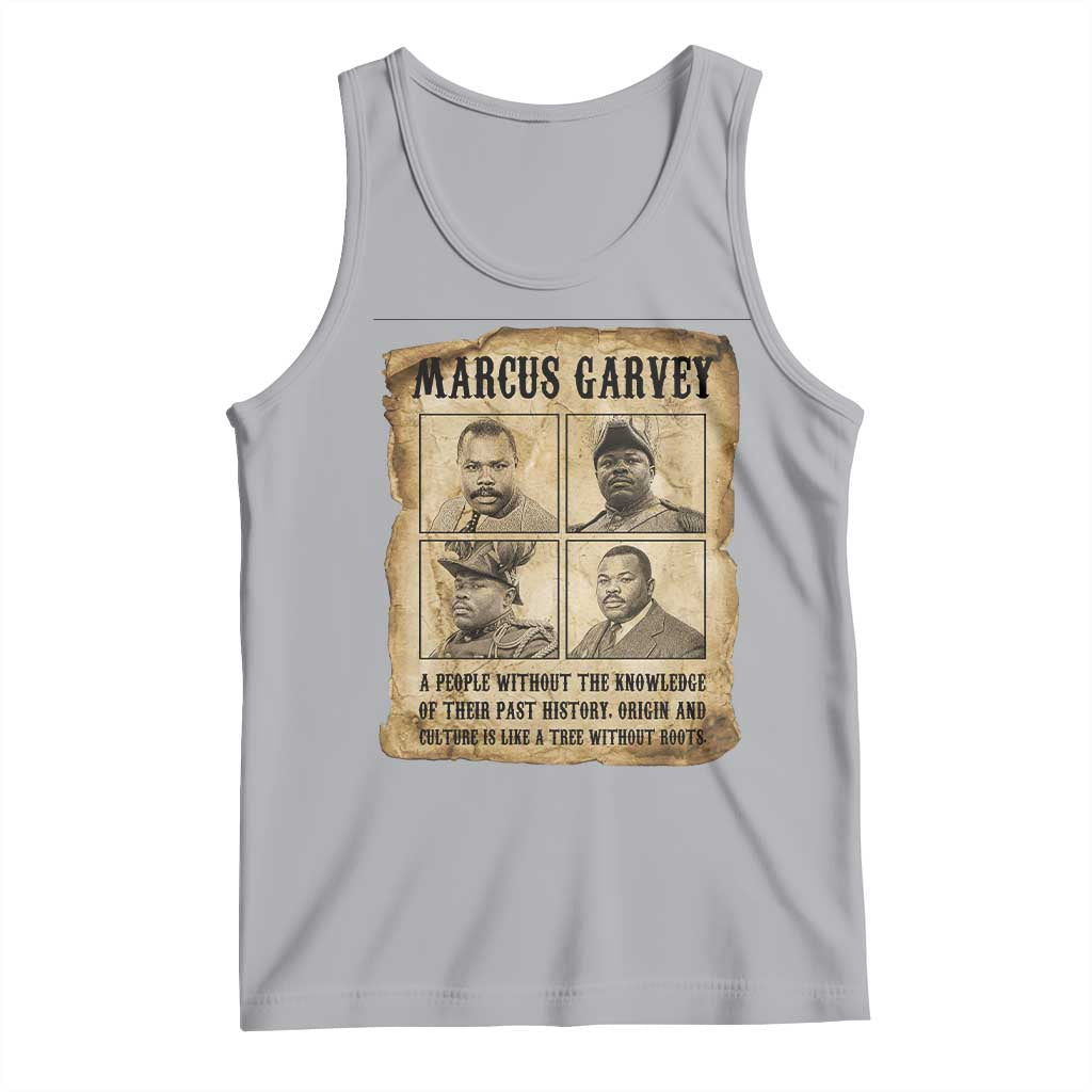 Vintage Marcus Garvey Quote Tank Top A People Without Knowledge Of Their Past