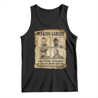 Vintage Marcus Garvey Quote Tank Top A People Without Knowledge Of Their Past