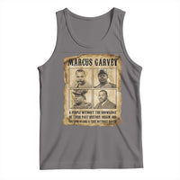 Vintage Marcus Garvey Quote Tank Top A People Without Knowledge Of Their Past