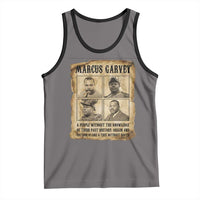 Vintage Marcus Garvey Quote Tank Top A People Without Knowledge Of Their Past