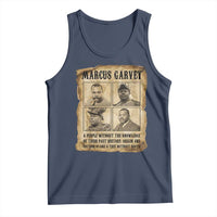 Vintage Marcus Garvey Quote Tank Top A People Without Knowledge Of Their Past