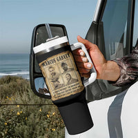 Vintage Marcus Garvey Quote Tumbler With Handle A People Without Knowledge Of Their Past