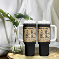 Vintage Marcus Garvey Quote Tumbler With Handle A People Without Knowledge Of Their Past