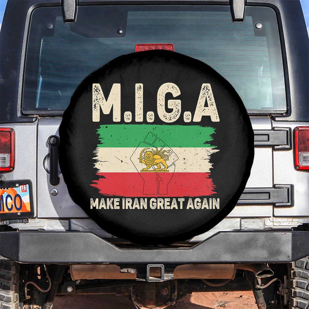 Make Iran Great Again Spare Tire Cover Iran 2026 Resistance