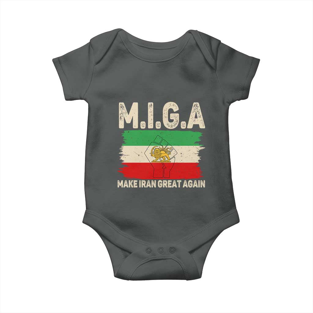 Make Iran Great Again Baby Onesie Iran 2026 Resistance