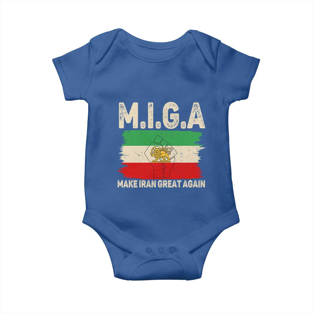 Make Iran Great Again Baby Onesie Iran 2026 Resistance