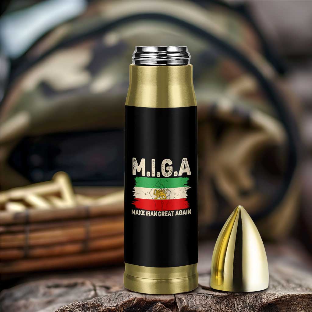 Make Iran Great Again Bullet Tumbler Iran 2026 Resistance