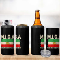 Make Iran Great Again 4 in 1 Can Cooler Tumbler Iran 2026 Resistance
