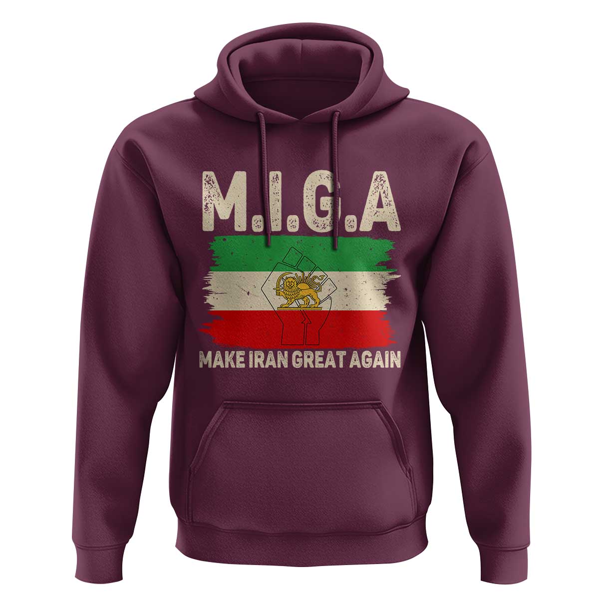 Make Iran Great Again Hoodie Iran 2026 Resistance