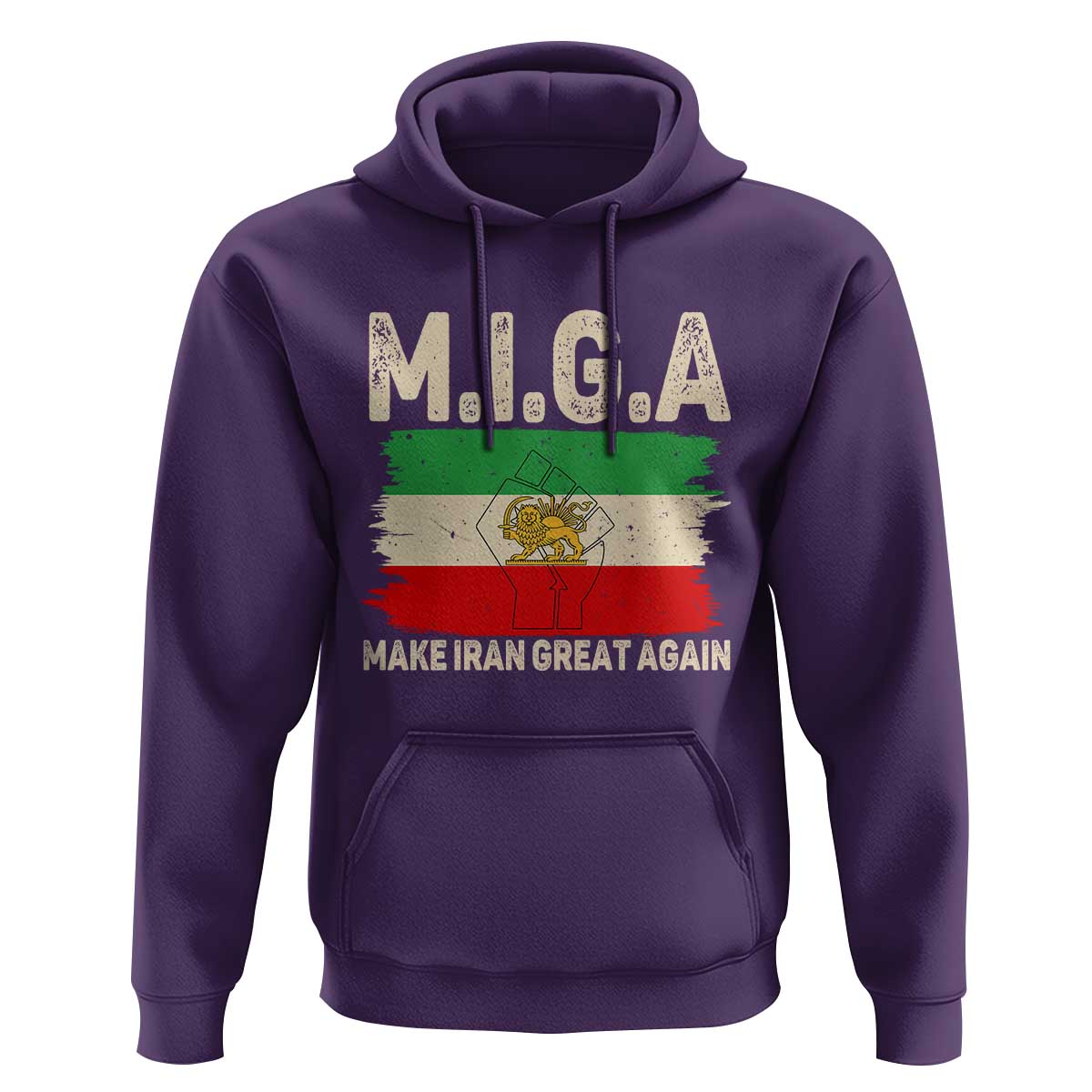 Make Iran Great Again Hoodie Iran 2026 Resistance