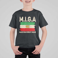 Make Iran Great Again T Shirt For Kid Iran 2026 Resistance