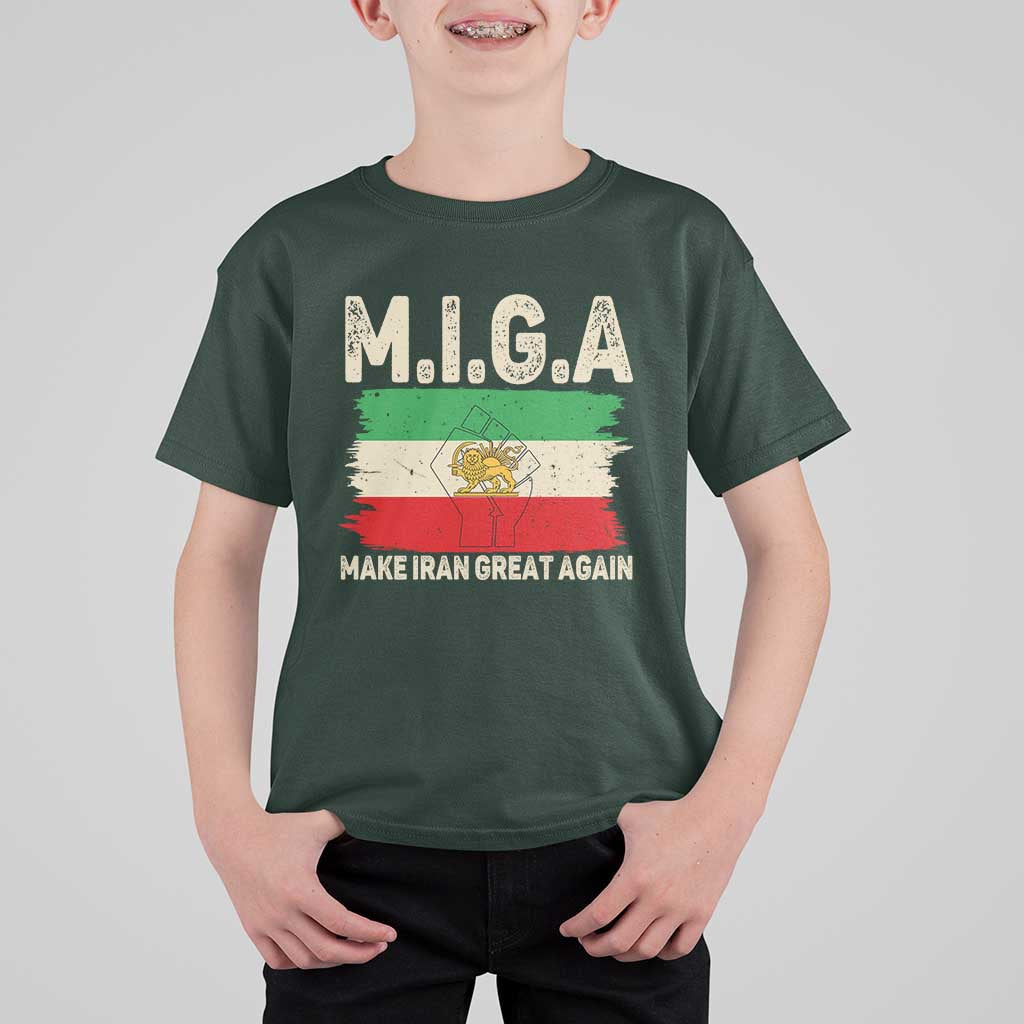 Make Iran Great Again T Shirt For Kid Iran 2026 Resistance