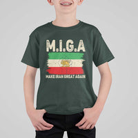 Make Iran Great Again T Shirt For Kid Iran 2026 Resistance