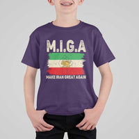 Make Iran Great Again T Shirt For Kid Iran 2026 Resistance