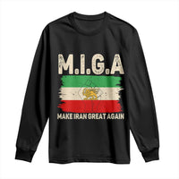 Make Iran Great Again Long Sleeve Shirt Iran 2026 Resistance