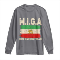 Make Iran Great Again Long Sleeve Shirt Iran 2026 Resistance
