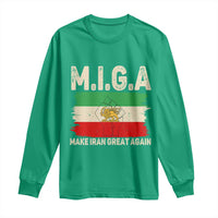 Make Iran Great Again Long Sleeve Shirt Iran 2026 Resistance