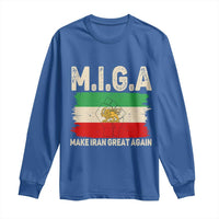 Make Iran Great Again Long Sleeve Shirt Iran 2026 Resistance