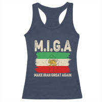 Make Iran Great Again Racerback Tank Top Iran 2026 Resistance