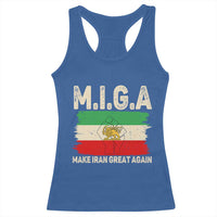 Make Iran Great Again Racerback Tank Top Iran 2026 Resistance