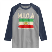 Make Iran Great Again Raglan Shirt Iran 2026 Resistance