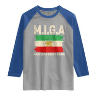 Make Iran Great Again Raglan Shirt Iran 2026 Resistance
