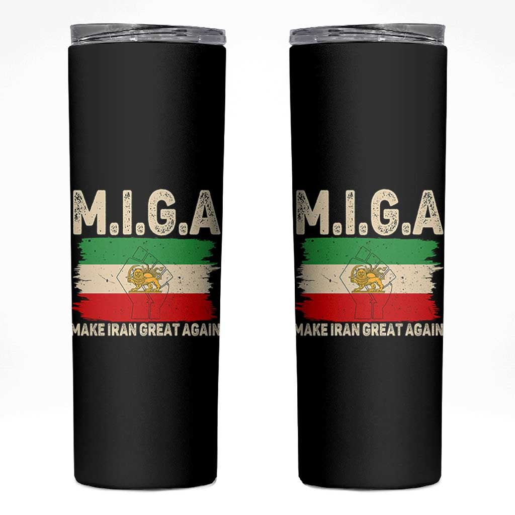 Make Iran Great Again Skinny Tumbler Iran 2026 Resistance