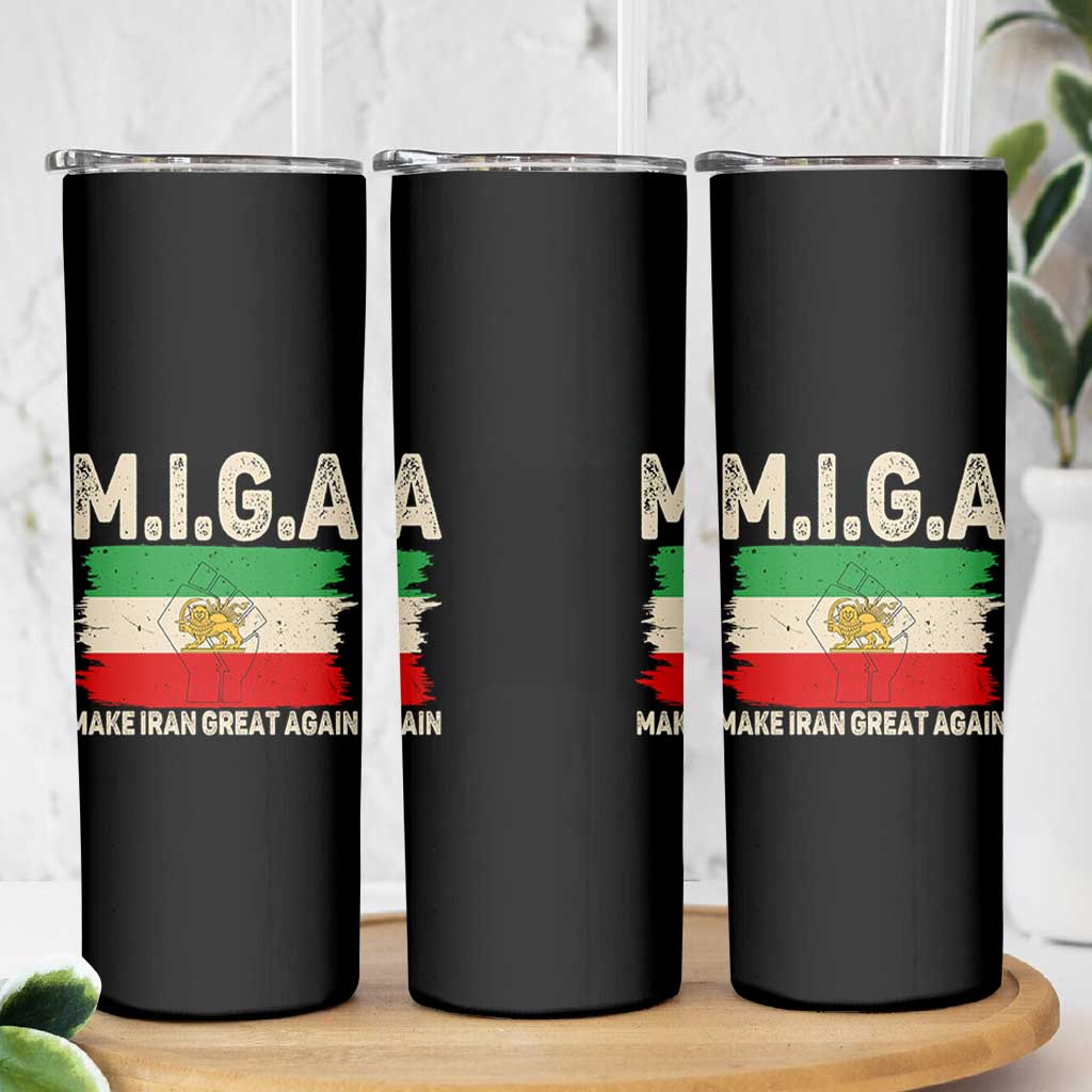 Make Iran Great Again Skinny Tumbler Iran 2026 Resistance