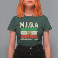 Make Iran Great Again T Shirt For Women Iran 2026 Resistance