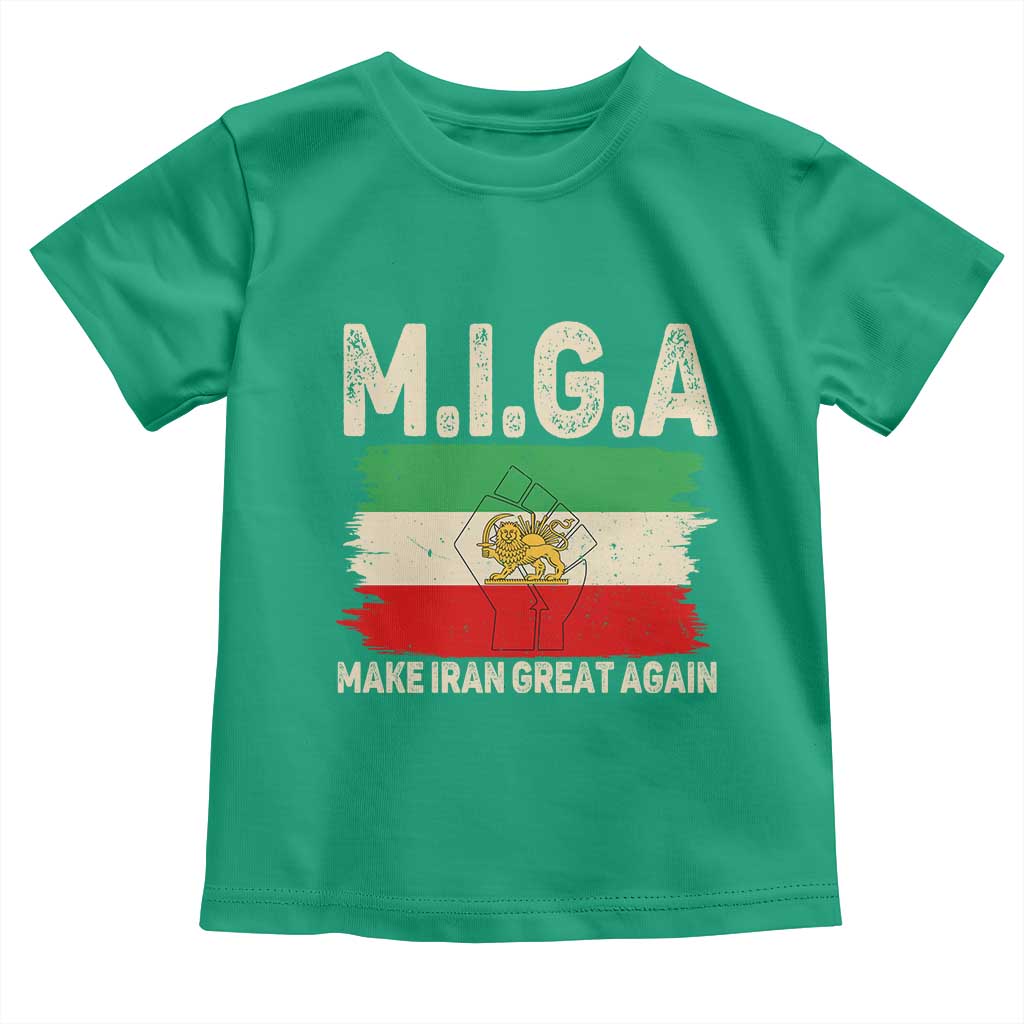 Make Iran Great Again Toddler T Shirt Iran 2026 Resistance