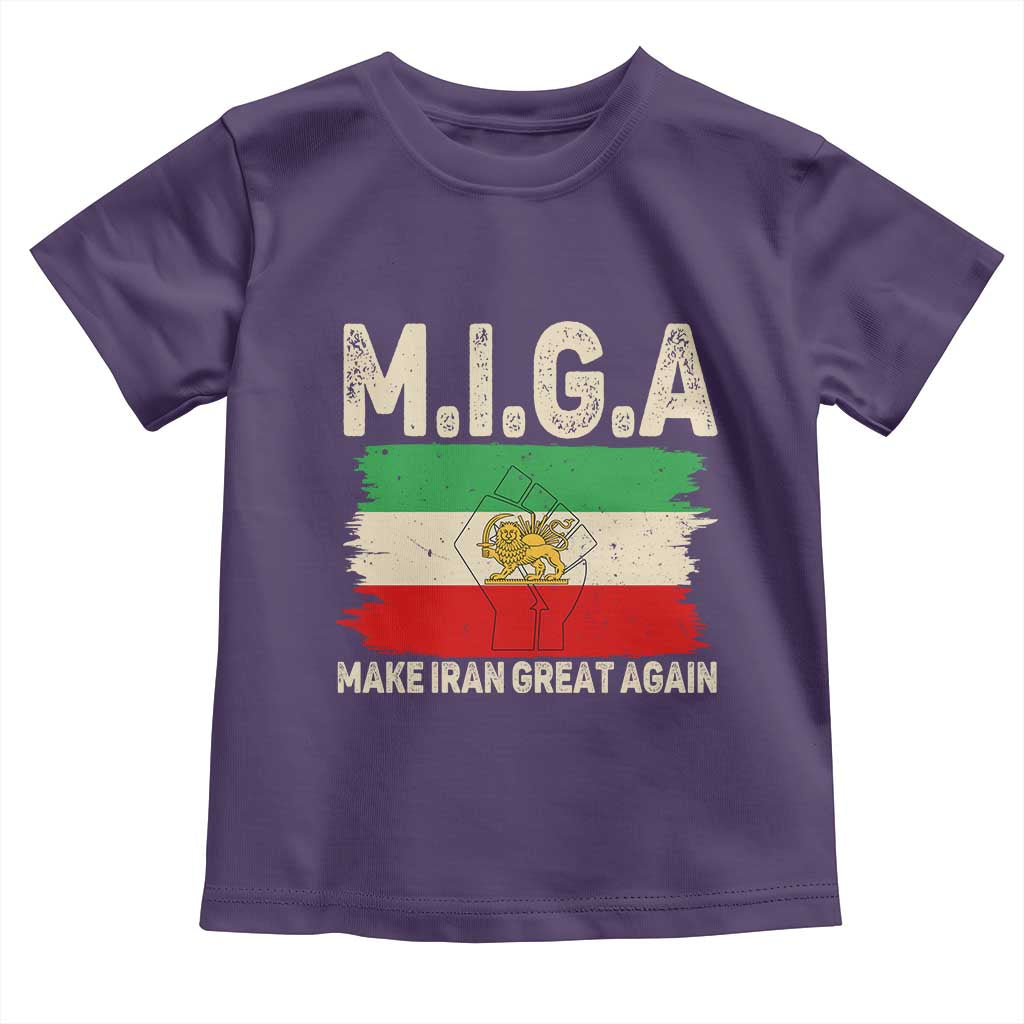 Make Iran Great Again Toddler T Shirt Iran 2026 Resistance