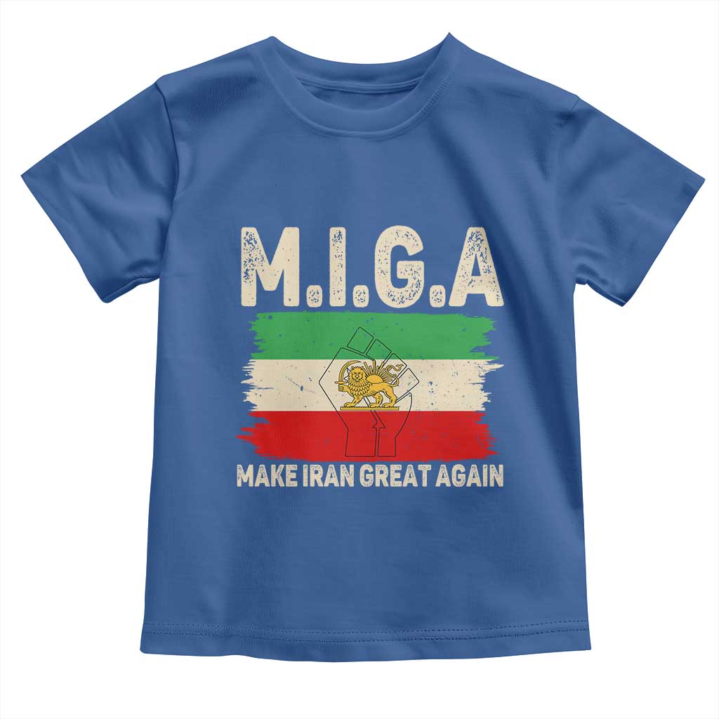 Make Iran Great Again Toddler T Shirt Iran 2026 Resistance
