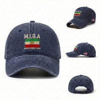 Make Iran Great Again Washed Cotton Baseball Cap Iran 2026 Resistance