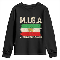 Make Iran Great Again Youth Sweatshirt Iran 2026 Resistance