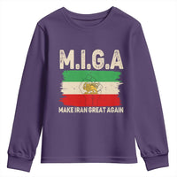 Make Iran Great Again Youth Sweatshirt Iran 2026 Resistance