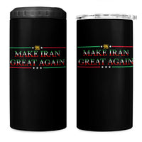 Make Iran Great Again 4 in 1 Can Cooler Tumbler Patriotic Iranian Gift