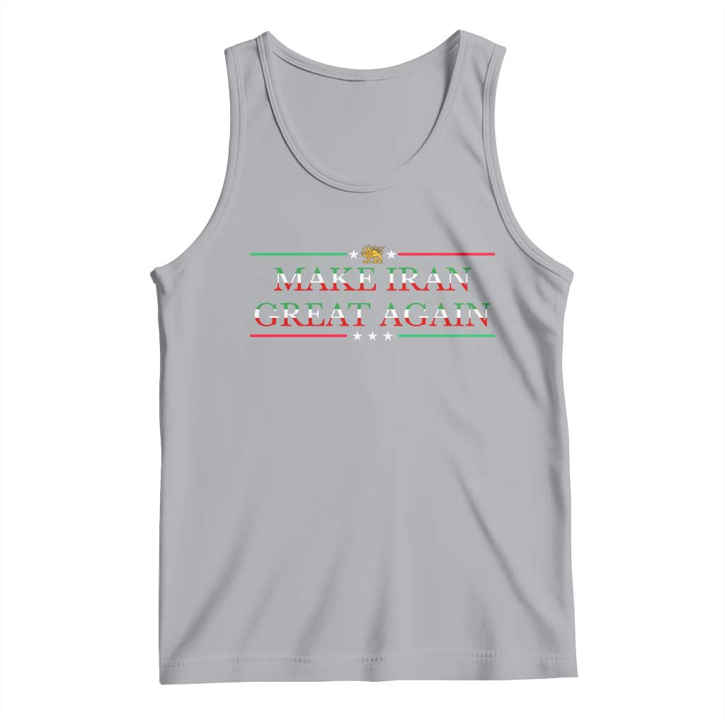 Make Iran Great Again Tank Top Patriotic Iranian Gift