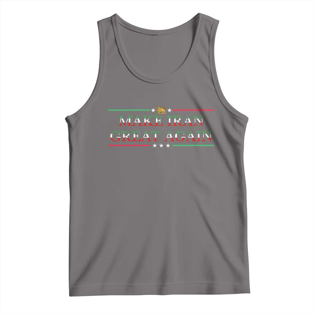 Make Iran Great Again Tank Top Patriotic Iranian Gift