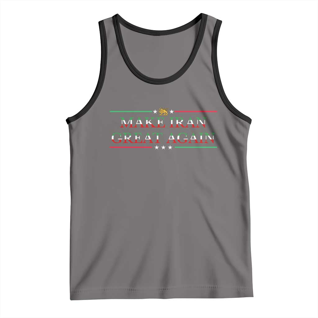 Make Iran Great Again Tank Top Patriotic Iranian Gift
