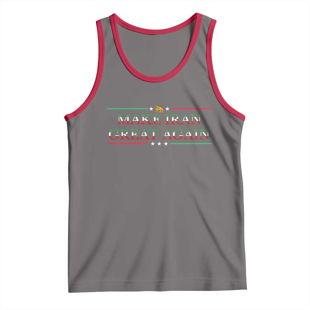 Make Iran Great Again Tank Top Patriotic Iranian Gift